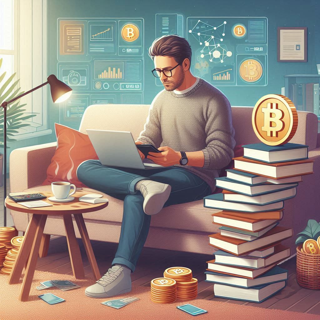 Man within market